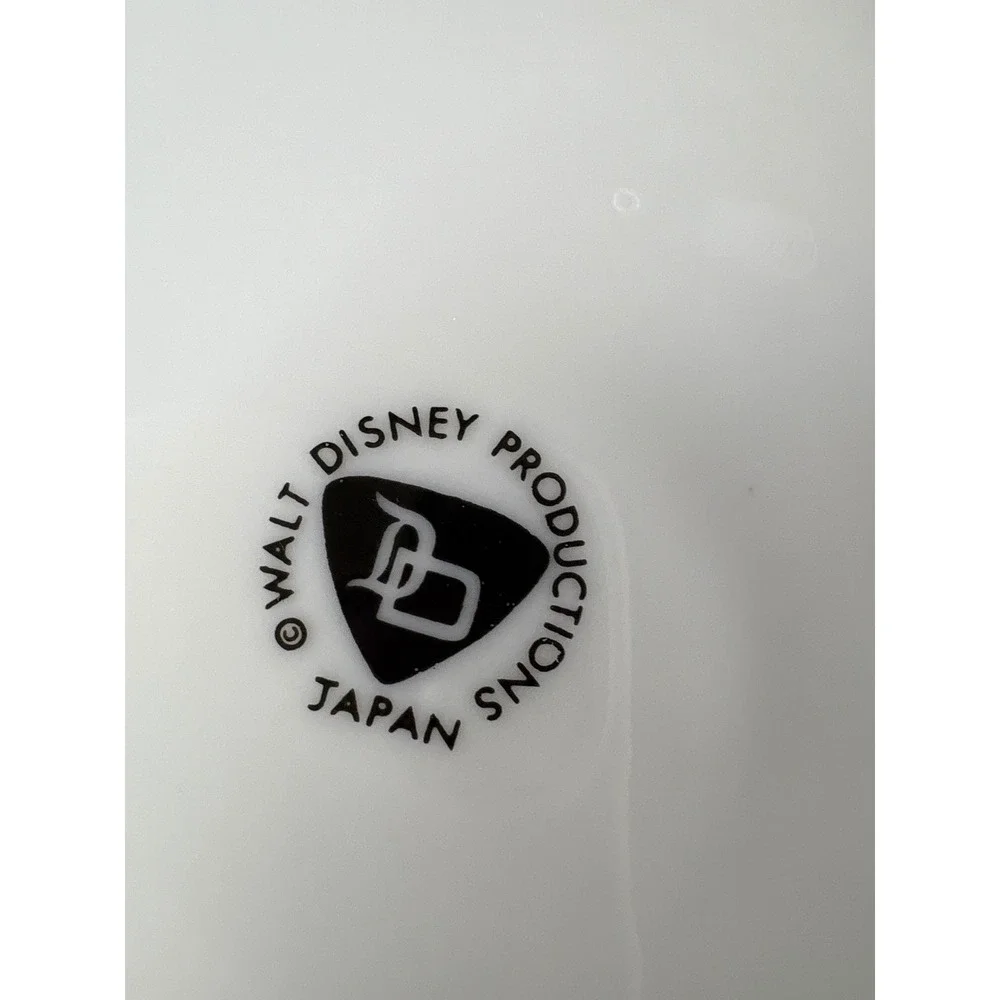 Vintage Walt Disney Productions Japan Plates Mickey Donald Pluto Dopey‎ Set 4